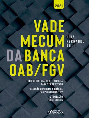 cover image of Vade Mecum da Banca OAB/FGV